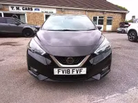 Used Nissan Micra Acenta 90 HP (66 kW) 2018 Black Hatchback