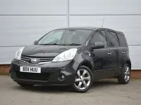Used Nissan Note N-TEC 88 HP (64 kW) 2011 Black Hatchback