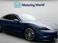 Used Porsche Taycan Performance Package 500 kW (680 HP) 2021 Blue Sedan