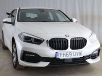 Used BMW 118 Luxury Line 140 HP (102 kW) 2020 White Hatchback
