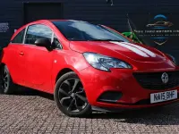 Used Vauxhall Corsa 70 HP (51 kW) 2015 Red Hatchback