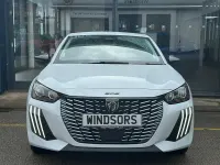 New Peugeot 208 Allure 100 HP (73 kW) 2026 White Hatchback