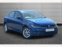 Used VW Polo Style 95 HP (69 kW) 2022 Blue Hatchback
