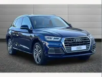 Used Audi Q5 S-Line 190 HP (139 kW) 2017 Blue SUV