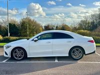 Used Mercedes CLA180 AMG Line Premium 136 HP (100 kW) 2022 White Sedan