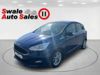 Used Ford C-MAX Zetec 125 HP (91 kW) 2017 Blue MPV