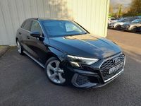 Used Audi A3 S-Line 110 HP (80 kW) 2023 Black Hatchback