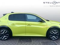 Used Peugeot e-208 GT 113 kW (154 HP) 2024 Yellow Hatchback