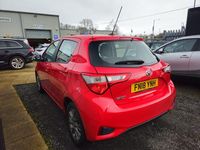 Used Toyota Yaris 2018 Red Hatchback