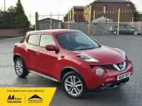 Used Nissan Juke Acenta Premium 110 HP (80 kW) 2014 Red SUV