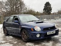 Used Subaru Impreza 2002 Blue Sedan