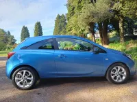 Used Vauxhall Corsa Sport 90 HP (66 kW) 2019 Blue Hatchback