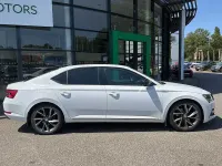 Used Skoda Superb SportlinePlus 187 HP (137 kW) 2020 Moon white metallic Hatchback