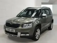 Used Skoda Yeti SE L 150 HP (110 kW) 2016 Green SUV
