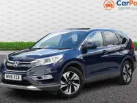 Używany Honda CR-V SR 160 KM (117 kW) 2016 Niebieski SUV