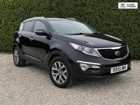 Used Kia Sportage 114 HP (83 kW) 2015 Black SUV
