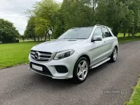 Used Mercedes GLE250 AMG Line Premium 204 HP (150 kW) 2016 Silver SUV