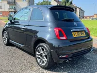 Used Fiat 500 S 69 HP (50 kW) 2016 Black Hatchback