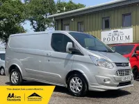 Used Ford Transit Custom Limited 2014 Silver Van