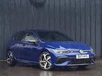 Used VW Golf VIII R 320 HP (235 kW) 2021 Blue Hatchback