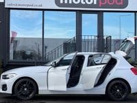 Used BMW 118 Sport Line 136 HP (100 kW) 2017 White Hatchback