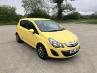 Used Vauxhall Corsa 2013 Yellow Hatchback