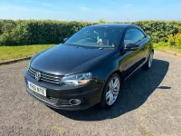 Used VW Eos Sportline 140 HP (102 kW) 2011 Black Cabriolet