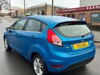 Used Ford Fiesta Zetec 2016 Blue Hatchback