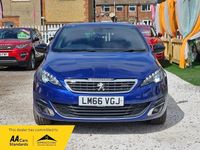 Used Peugeot 308 GT-line 130 HP (95 kW) 2016 Blue Hatchback