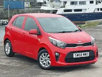 Used Kia Picanto 2019 Red Hatchback
