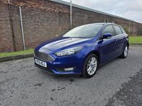 Used Ford Focus Zetec 2016 Blue Hatchback