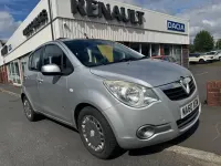 Used Vauxhall Agila Club 65 HP (47 kW) 2010 Silver MPV