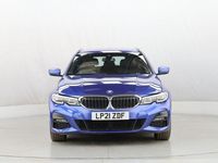 Used BMW 330e M Sport 292 HP (214 kW) 2021 Blue Estate