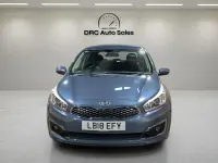 Used Kia Ceed 133 HP (97 kW) 2018 Blue Hatchback