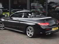 Usado Mercedes C250 AMG line 2017 Preto Cabrios