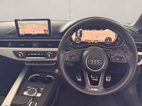 Used Audi A5 Cabriolet S-Line 190 HP (139 kW) 2017 Blue Cabriolet