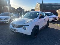 Begagnad Nissan Juke Visia 2011 Vit SUV