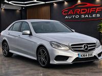 Begagnad Mercedes E220 AMG 2014 Silver Sedan