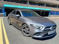 Used Mercedes A180 AMG line 116 HP (85 kW) 2019 Grey Sedan