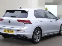 Used VW Golf VII R-line 150 HP (110 kW) 2020 Silver Hatchback