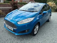 Used Ford Fiesta Zetec 2015 Blue Hatchback