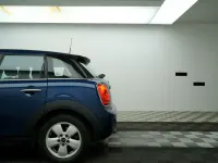 Usado Mini Cooper Hatch 2016 Azul Utilitario