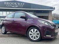 Used Peugeot 108 Active 68 HP (50 kW) 2015 Mauve/purple Hatchback