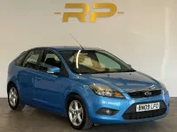 Used Ford Focus Zetec 2009 Blue Hatchback