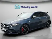 Used Mercedes A35 AMG Premium Plus 306 HP (225 kW) 2022 Blue Hatchback