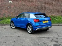 Used Audi Q2 S-Line 150 HP (110 kW) 2017 Blue SUV