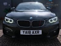 Used BMW 218 M Sport 150 HP (110 kW) 2018 Black Cabriolet