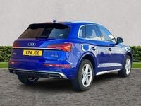 Used Audi Q5 S-Line 204 HP (150 kW) 2022 Blue SUV