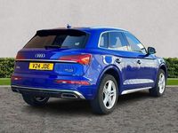 Begagnad Audi Q5 S-Line 2022 Blå SUV