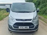Used Ford Transit Custom Limited 130 HP (95 kW) 2017 Silver Van